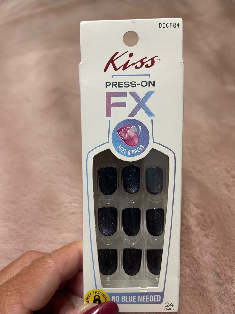 NWT Blue KISS Nails